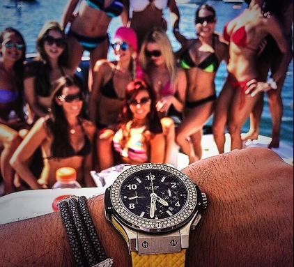 hublot big bang gang steel diamonds