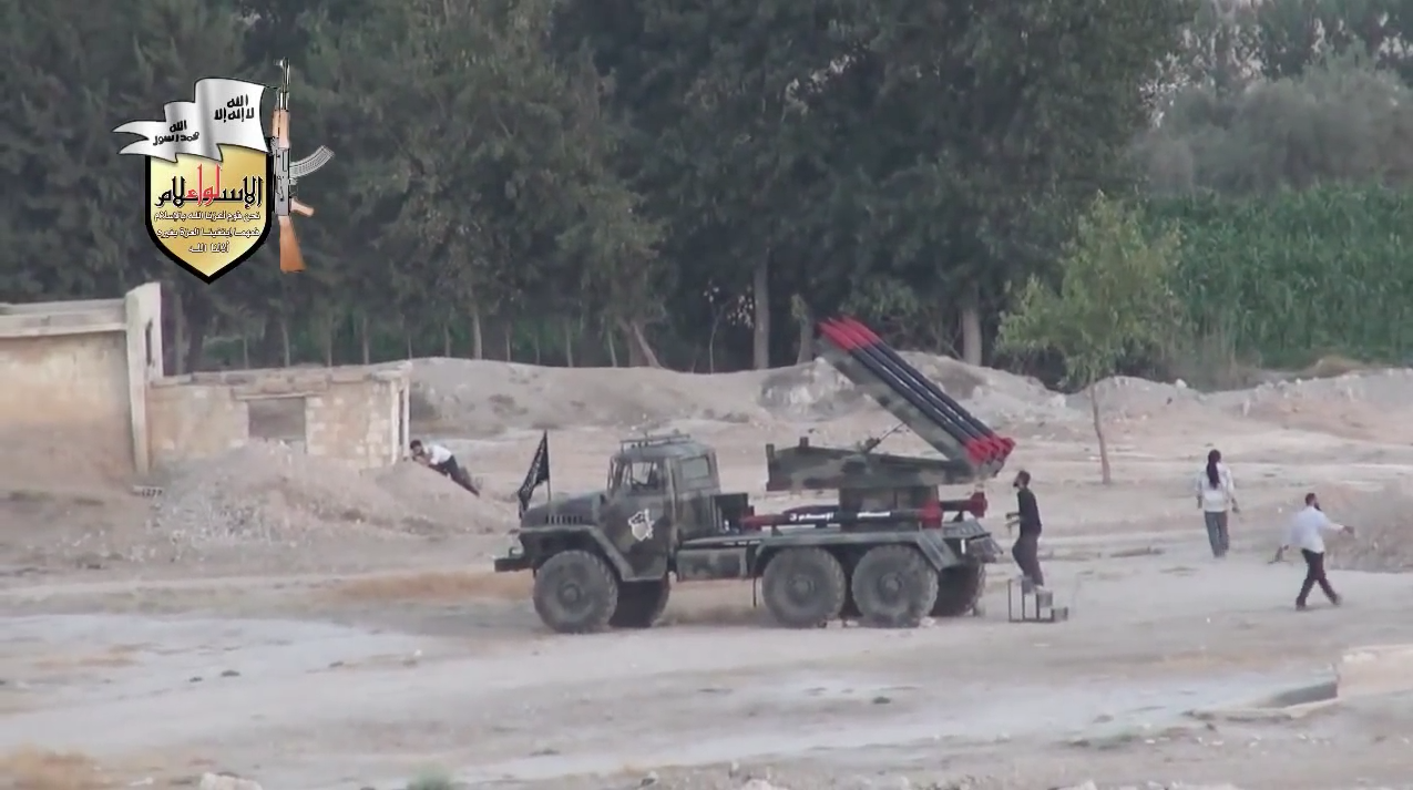 Jaish al-Islam's "Sahm al-Islam 3" MLRS