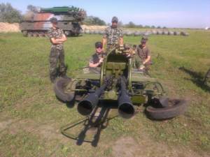 Photographs of Ukrainian Buks Geolocated in Poltava Oblast, Nearly Three Years Later